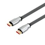 UNITEK Y-C136RGY câble HDMI 1 m HDMI Type A (Standard) Argent, Zinc