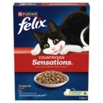 PURINA Felix Countryside Sensations - aliments secs pour chatons - 1kg