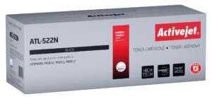 Activejet Cartouche de toner ATL-522N pour imprimantes Lexmark; Remplacement Lexmark 52D2000; Suprême; 6000 pages; noire