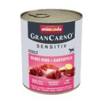ANIMONDA GranCarno Adult Sensitiv Beef with potatoes - nourriture humide pour chien - 800g