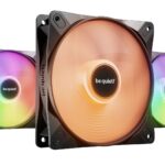be quiet! Light Wings LX 120 mm PWM | Ventilateur PC ARGB high-speed, Pack de 3