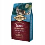 CARNILOVE Chat Sensible & Poils Longs Saumon - croquettes pour chat - 2 kg