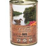 O'CANIS aliments en conserve pour chiens - aliments humides - canard, millet et carottes - 400 g