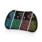 Savio Mini clavier sans fil lumineux RGB TV Box, Smart TV, consoles, PC KW-03