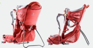 Deuter Kid Comfort Active SL Sac à dos porte-bébé Polyamide Rouge