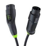 Green Cell Habu EVGC01 Chargeur EV mobile pour véhicules électriques 11 kW 7 m Type 2 CEE Wallbox Noir