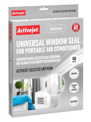 Activejet Joint universel de fenêtre pour climatiseurs mobiles Selected UKP-4UNI