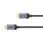 UNITEK C1628GY01-1.5M câble DisplayPort Noir, Gris