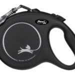 Flexi New Classic Jaune Chien Laisse avec enrouleur 8 m