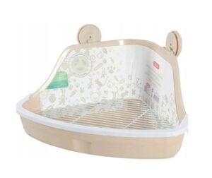 ZOLUX Petite toilette d'angle 320x250x150 mm beige