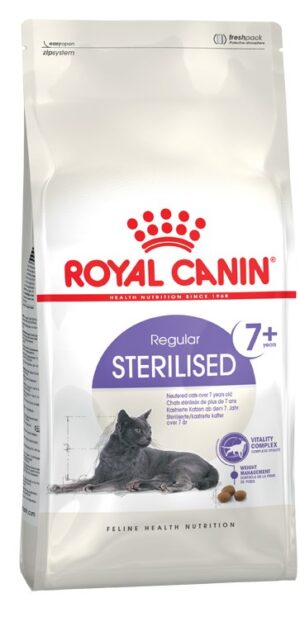 Royal Canin Sterilised 7+ Adult Volaille croquette pour chat 1,5 kg