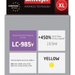 Activejet Encre AB-985YN (remplacement Brother LC985Y ; Supreme ; 19,5 ml ; jaune)