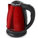 Esperanza EKK113R bouilloire 1,8 L Noir, Rouge 1800 W