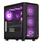 Actina 5901443414575 PC AMD Ryzen™ 7 7800X3D 32 Go DDR5-SDRAM 2 To SSD NVIDIA GeForce RTX 5070 Ti Midi Tower Noir