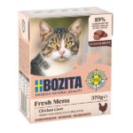 BOZITA Fresh Menu Chicken liver in gravy - nourriture humide pour chat - 370g