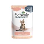SCHESIR Filets de poulet en gelée - nourriture humide pour chatons - 85g
