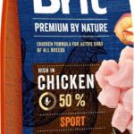 BRIT Premium by Nature Sport Chicken - aliments secs pour chiens - 15 kg