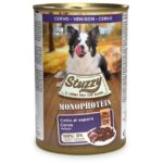 STUZZY Monoprotein Venison - aliments humides pour chiens - 400 g