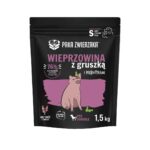 PAKA ZWIERZAKA Pork with pear S - aliments secs pour chiens - 1,5kg