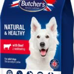 BUTCHER'S Natural&Healthy with beef - aliments secs pour chiens - 10 kg