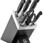 ZWILLING FOUR STAR 35145-007-0 Bloc de couteaux/coutellerie 7 pièce(s) Noir