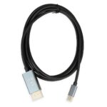 iBox ITVCDP4K câble vidéo et adaptateur 1,8 m USB Type-C DisplayPort Noir