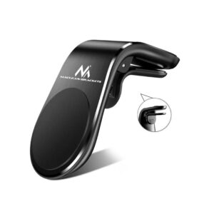 Support de téléphone de voiture Maclean, magnétique, universel, pour grille de ventilation, matériau ABS, MC-326