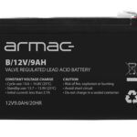 Alimentation universelle batterie au gel Armac B/12V/9Ah