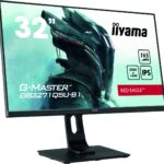 iiyama G-MASTER GB3271QSU-B1 écran plat de PC 80 cm (31.5") 2560 x 1440 pixels Wide Quad HD LED Noir