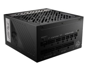 MSI MPG A1000G PCIE5 unité d'alimentation d'énergie 1000 W 20+4 pin ATX ATX Noir
