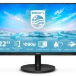Philips V Line 221V8A/00 LED display 54,6 cm (21.5") 1920 x 1080 pixels Full HD Noir