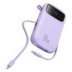 Baseus QPow2 Lithium Polymère (LiPo) 20000 mAh Violet