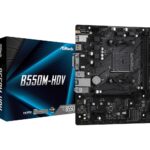 Asrock B550M-HDV Emplacement AM4 micro ATX AMD B550