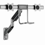 Gembird Laikiklis Adjustable wall 2-display mounting arm 17-32inch iki 8kg