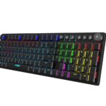 iBox AURORA K-6 clavier Universel RF sans fil + Bluetooth QWERTY Anglais Noir