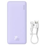 Baseus Airpow PPAP20K Lithium Polymère (LiPo) 20000 mAh Violet