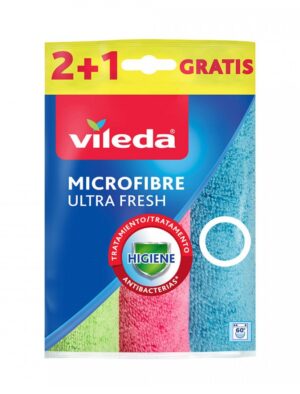 VILEDA MICROFIBRE ULTRA FRESH 3 PCS.