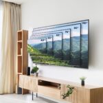 Maclean MC-422 Support TV max VESA 800x400 43-100" 120kg réglage de l'inclinaison +15°~-15°