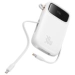 Baseus QPow2 Lithium Polymère (LiPo) 20000 mAh Blanc