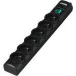 Ever OPTIMA 1.5m Noir 6 sortie(s) CA 250 V 1,5 m