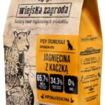 WIEJSKA ZAGRODA Adult Small Agneau avec Canard - nourriture sèche pour chien - 9kg