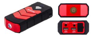 Démarreur de voiture YATO YT-83081 banc d'alimentation pour voiture 9000 mAh Noir, Orange