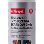 Activejet Kit de nettoyage d'écran 2in1 250 ml/20x20 cm