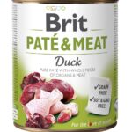 BRIT Paté & Meat avec du canard - nourriture humide pour chien - 800g