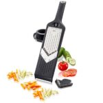 GEFU Julienne VIOLI 2.0 trancheuse Manuel Noir Synthétique ABS, Acier inoxydable