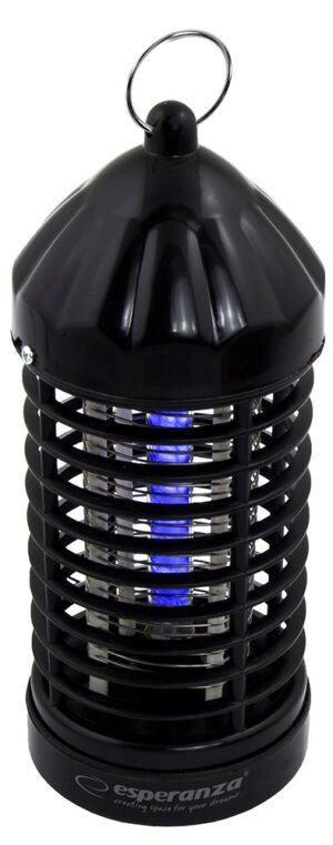 Esperanza EHQ005 LAMPE UV INSECTES ÉLECTRIQUES Noir