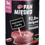 PAN MIĘSKO Porc avec Canard Chiots - nourriture humide pour chien - 400g
