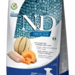 FARMINA N&D Ocean Dog Cod, Pumpkin, Cantaloupe Melon Puppy Mini - aliments secs pour chiens - 2.5 kg