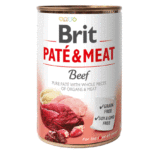 BRIT Paté & Meat avec du bœuf - nourriture humide pour chien - 400g