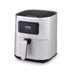 Heinrich''s HFR 8216 Friteuse à air chaud 5.0 l 1450 W Argent